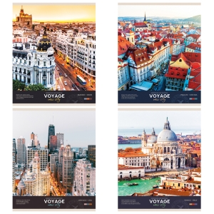 Тетрадь 48л., А5, клетка ArtSpace "Путешествия. Impressions and emotions"