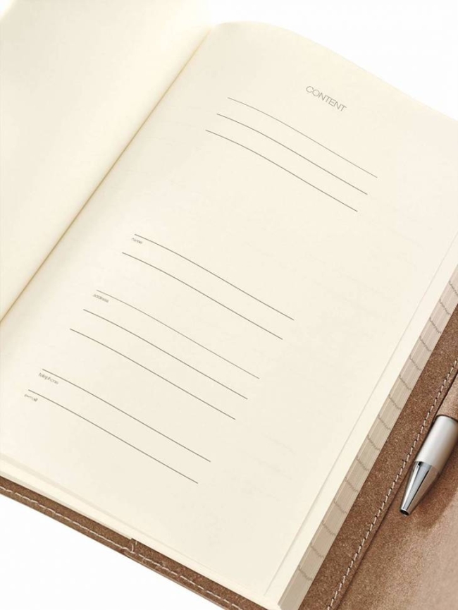 Блокнот SenseBook Flap с кожаной обложкой линейка 20.5 x 28.5 см / 80 гм купить в магазине ArtCraft.Space с доставкой по всему миру