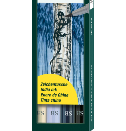 Набор брашпенов с особо мягкой кистью Faber-Castell Pitt Artist Pen Soft Brush 4 цвета купить в магазине товаров для рисования ArtCraft.Space с доставкой по РФ и СНГ Набор брашпенов с особо мягкой кистью Faber-Castell Pitt Artist Pen Soft Brush 4 цвета купить в магазине товаров для рисования ArtCraft.Space с доставкой по РФ и СНГ