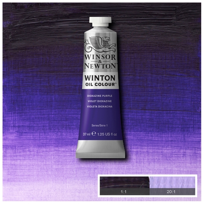 Масляные краски Winton, 37мл, пурпурный диоксазин