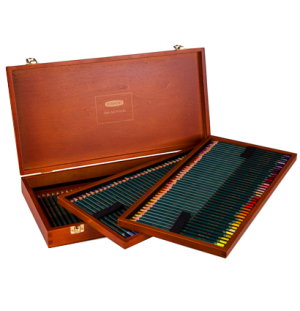 Набор цветных карандашей Artists 120цв в дерев.упак