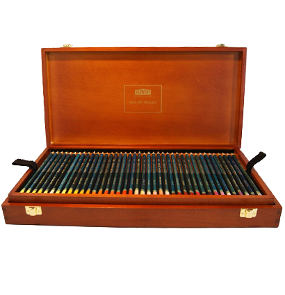 Большой набор цветных карандашей Derwent Artists 120 цветов в этюднике купить в художественном магазине ArtCraft.Space с доставкой по РФ и СНГ