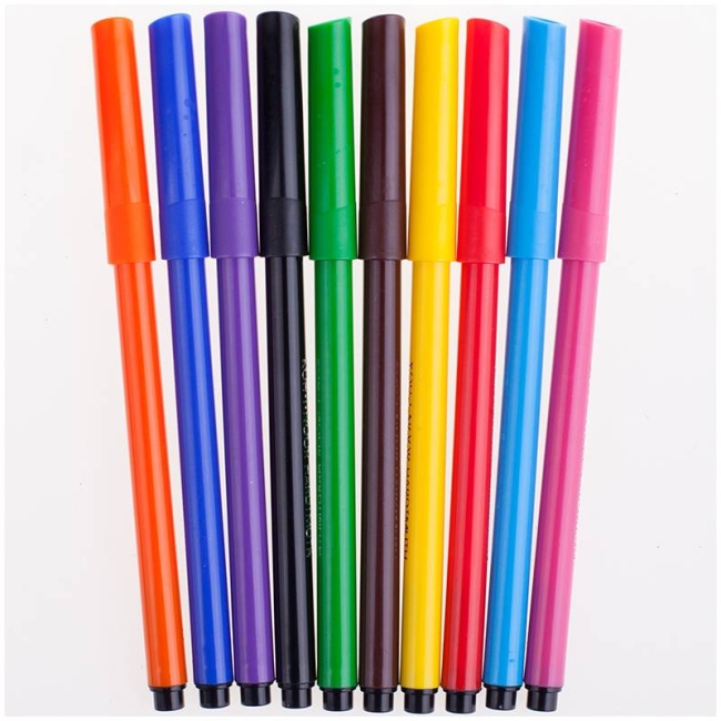 Фломастеры смываемые Koh-I-Noor Пчелка набор 10 цветов купить в магазине маркеров ArtCraft.Space Фломастеры смываемые Koh-I-Noor Пчелка набор 10 цветов купить в магазине маркеров ArtCraft.Space