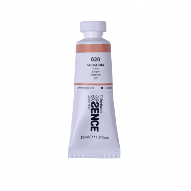 Краска акриловая ShinHan Ssence туба 50мл №20 Желтый сорго Краска акриловая ShinHan Ssence туба 50мл №20 Желтый сорго