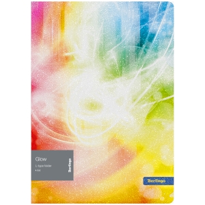 Папка-уголок Berlingo "Glow", 200мкм, с рисунком, с эффектом блесток Папка-уголок Berlingo "Glow", 200мкм, с рисунком, с эффектом блесток