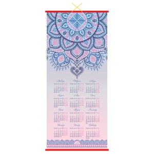 Календарь настенный "циновка" OfficeSpace "Ethnic ornament", 2024г.