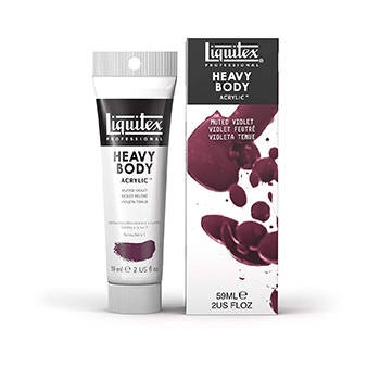 Краска акриловая LIQUITEX Heavy Body туба 59мл №502 фиолетовый приглушенный,