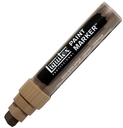 Маркер акриловый Liquitex Paint Marker широкий 15 мм 331 умбра натуральная купить в магазине маркеров ArtCraft.Space
