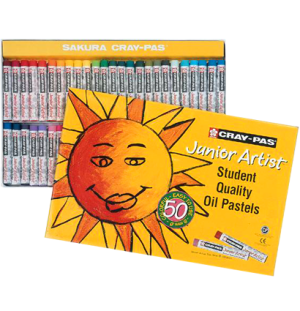 Набор пастели масляной Junior Artist 50цв, Набор пастели масляной Junior Artist 50цв,