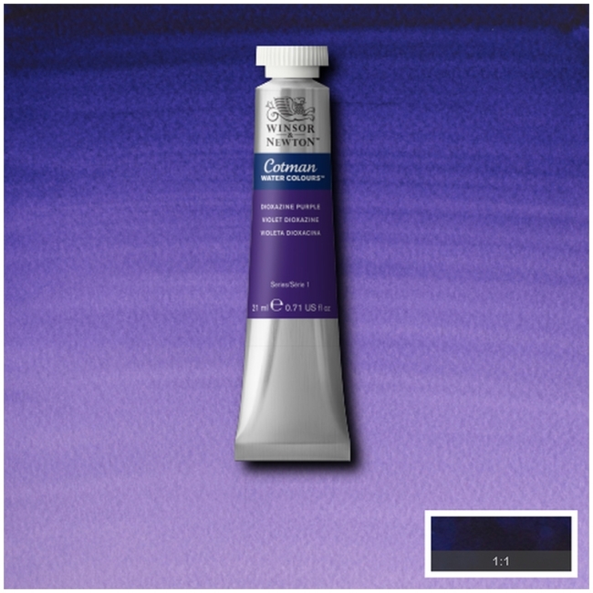 Акварель Cotman, 21 мл, фиолетовый диоксазин
