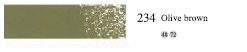 Пастель масляная мягкая профессиональная, цвет № 234 Оливково-коричневый
