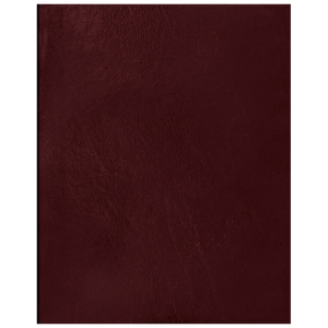 Тетрадь 96л., А4 клетка BG, бумвинил, бордовый, суперэконом