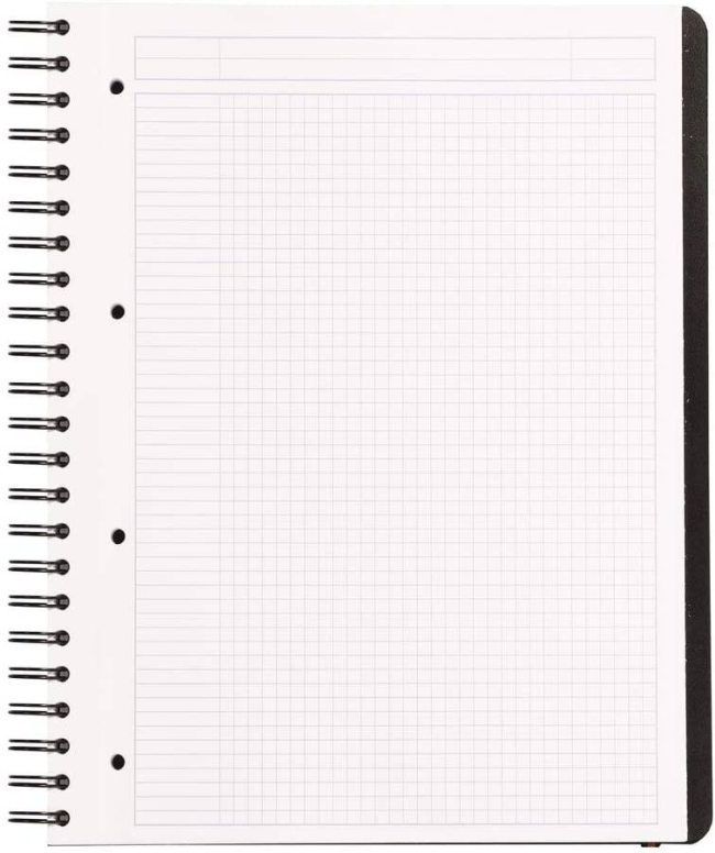 Блокнот Rhodiactive Pro book в клетку полипропиленовая обложка черный А4 / 80 листов / 90 гм купить в художественном магазине ArtCraft.Space