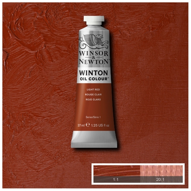 Масляные краски Winton, 37мл, светло-красный