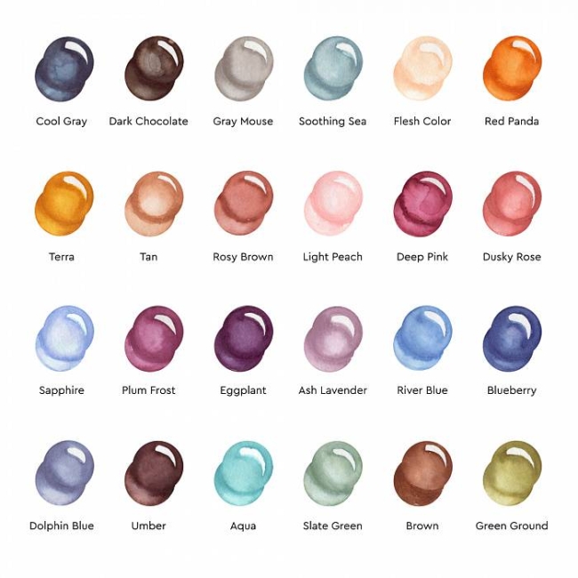 Набор акварельных маркеров SKETCHMARKER Aqua Travel Set 24цв Набор акварельных маркеров SKETCHMARKER Aqua Travel Set 24цв