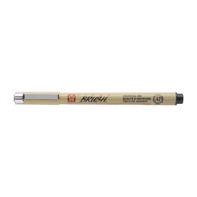 Ручка капиллярная Pigma Brush Черный