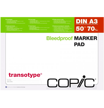 Альбом для маркера Copic 70гр/м.кв A3 50л
