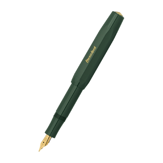 Ручка перьевая KAWECO CLASSIC Sport M 0.9мм зеленый