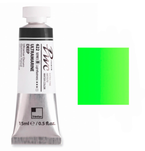 Краска акварельная SH PWC туба 15мл №566 (C) зеленый перманентный №1, Краска акварельная SH PWC туба 15мл №566 (C) зеленый перманентный №1,