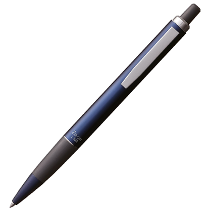 Ручка шариковая автоматическая Tombow ZOOM L102 черная (корпус темно-синий, линия 0.7мм) ПОД ЗАКАЗ,