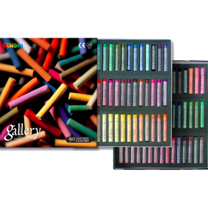 Пастель Mungyo Gallery Extra Fine Soft Pastel сухая круглая 90 цветов профессиональная купить в художественном магазине ArtCraft.Space с доставкой по всему миру