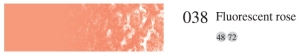 Пастель мягкая профессиональная квадратная цвет № 038 флуоресцентная роза
