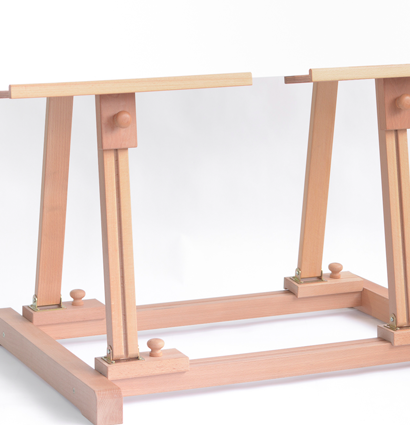 Двойной студийный мольберт Capelletto из бука для широкого холста купить в художественном магазине ArtCraft.Space с доставкой по РФ и СНГ