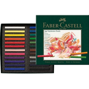Пастель художественная Faber-Castell "Polychromos" 24цв., картон. упак.