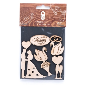 Набор заготовок для декорирования Celebrations5 фанера 10х14см