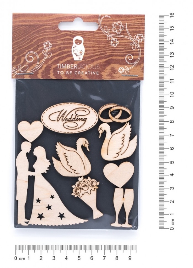 Набор заготовок для декорирования Celebrations5 фанера 10х14см