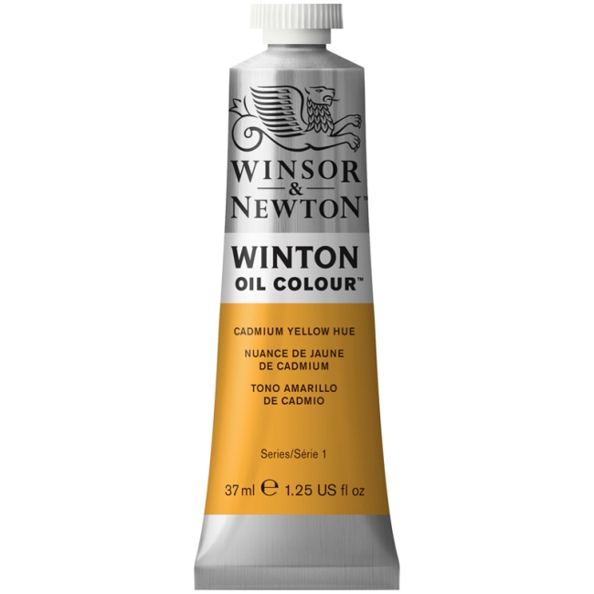 Краска масляная художественная Winsor&Newton "Winton", 37мл, туба, желтый кадмий