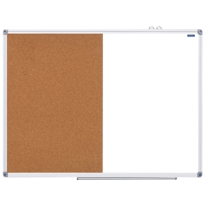 Доска магнитно-маркерная/пробковая OfficeSpace, 90*120см, алюминиевая рамка Доска магнитно-маркерная/пробковая OfficeSpace, 90*120см, алюминиевая рамка