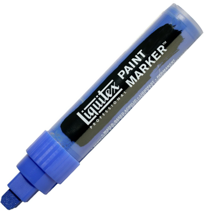 Маркер акриловый Liquitex Paint Marker широкий 15 мм 381 кобальт синий имит купить в магазине маркеров ArtCraft.Space