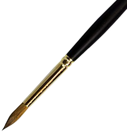 Кисть для акварели Rembrandt Royal Talens серия 100 №0, колонок / красный соболь купить в магазине для художников и рисования ArtCraft.Space