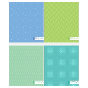 Тетрадь 96л., А5, клетка ArtSpace "Моноколор", суперэконом