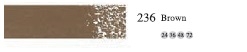 Пастель масляная мягкая профессиональная, цвет № 236 Коричневый