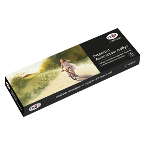 Акварель художественная Гамма "Старый Мастер" палитра Анастасии Лобуз, 21цв*2,6мл, кюветы, метал. коробка Акварель художественная Гамма "Старый Мастер" палитра Анастасии Лобуз, 21цв*2,6мл, кюветы, метал. коробка