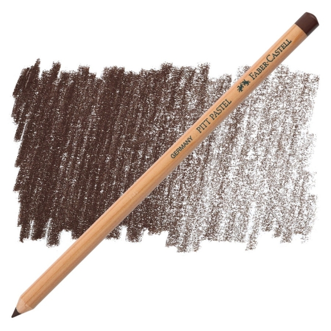 Пастельный карандаш Faber-Castell "Pitt Pastel" цвет 177 ореховый
