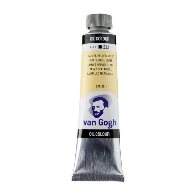 Краска масляная Van Gogh туба 40мл №222 Желтый неаполитанский светлый