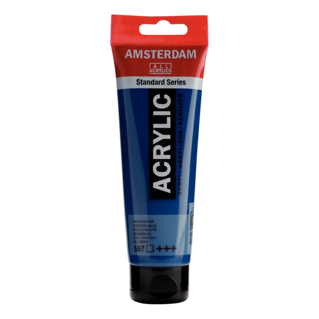 Краска акриловая Amsterdam туба 120мл №557 Аквамариновый