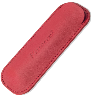 Чехол для ручек KAWECO ECO кожаный для 2 ручек Sport красный,