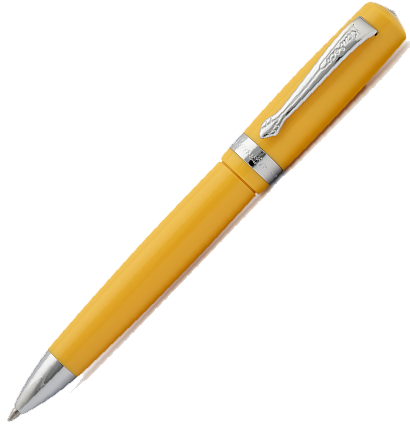 Ручка шариковая KAWECO STUDENT 1.0мм желтый