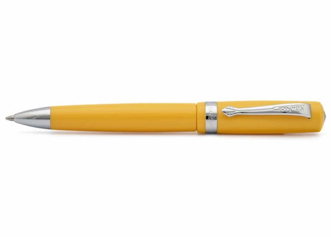 Ручка шариковая KAWECO STUDENT 1.0мм желтый