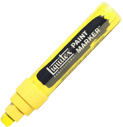 Маркер акриловый Liquitex Paint Marker широкий 15 мм 412 кадмий желтый средний имит купить в магазине маркеров ArtCraft.Space