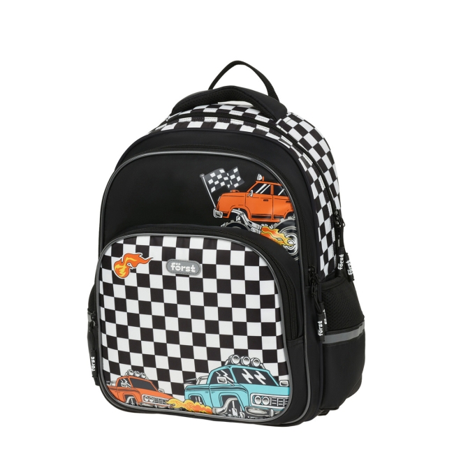 Рюкзак Forst F-COMFY "Racing" 38*29*15см, 2 отделения, 3 кармана, эргономичная спинка
