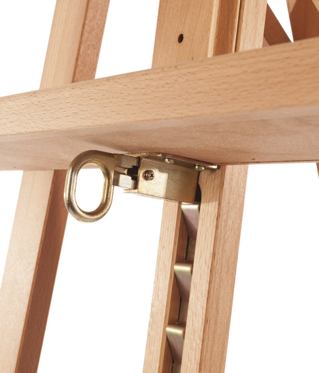 Мольберт-лира Mabef M/12 большой из древесины бука для художников и выставок купить в художественном магазине ArtCraft.Space с доставкой по всему миру