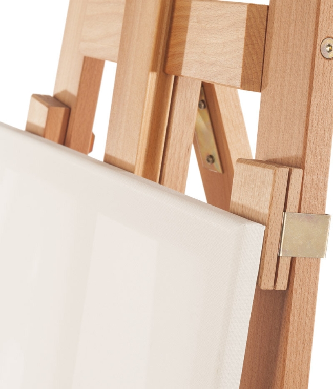 Мольберт-лира Mabef M/12 большой из древесины бука для художников и выставок купить в художественном магазине ArtCraft.Space с доставкой по всему миру