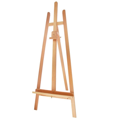 Мольберт-лира Mabef M/12 большой из древесины бука для художников и выставок купить в художественном магазине ArtCraft.Space с доставкой по всему миру