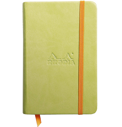 Блокнот Rhodiarama в линейку твердая обложка анис А6 / 96 листов / 90 гм купить в художественном магазине ArtCraft.Space