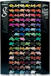 Пастель сухая мягкая профессиональная круглая Галерея , 90 цветов, наполнение к дисплею
